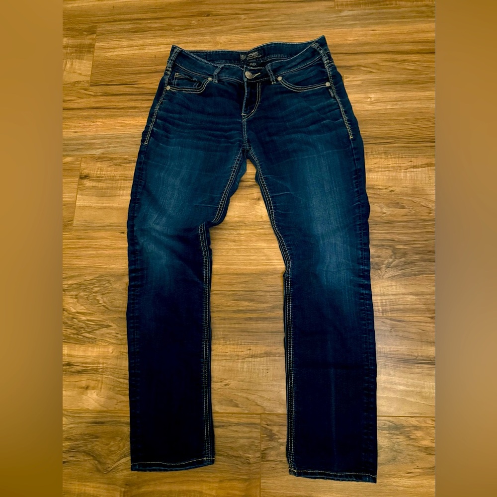 Silver Jeans Co. Dark Blue Denim Jeans